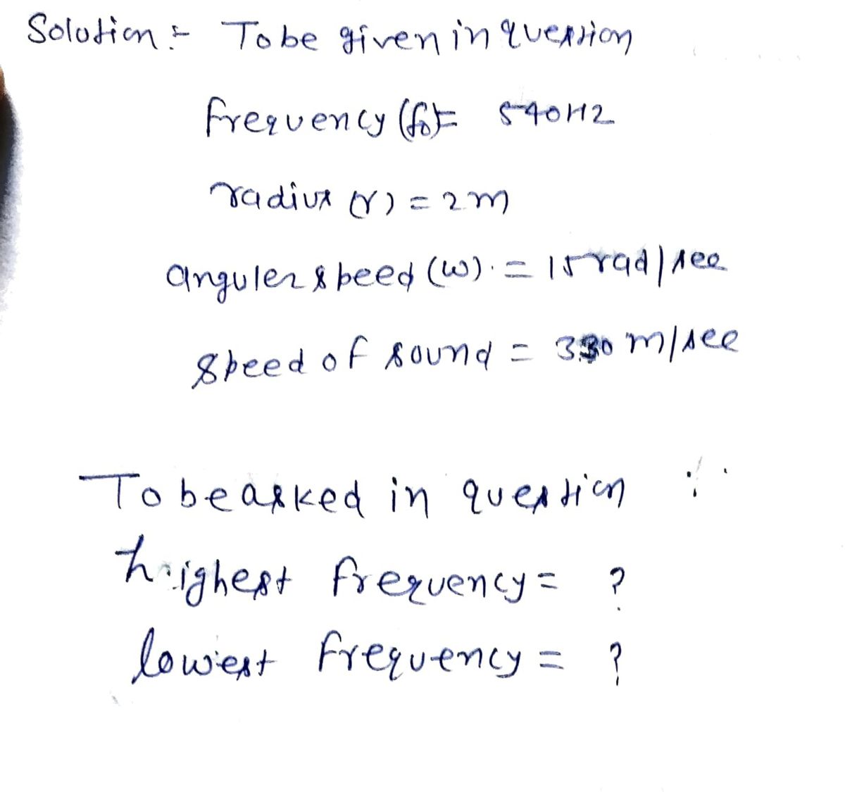 Physics homework question answer, step 1, image 1